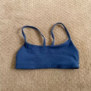 lululemon athletica Blue Crop Top